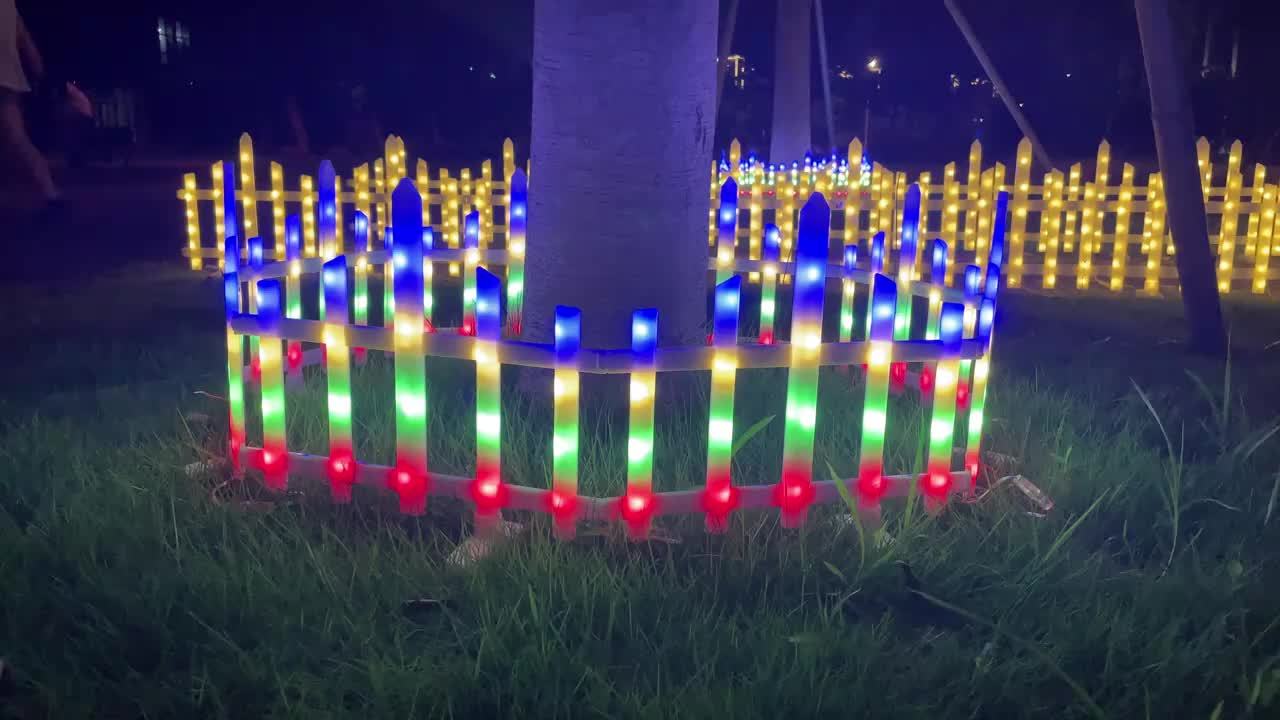 8pcs, Solar Lights, Outdoor Lights, Fences, Fences, Courtyards, Gardens, Small Yards, Lawns, Christmas Atmospheres, Decorative Lights IP44