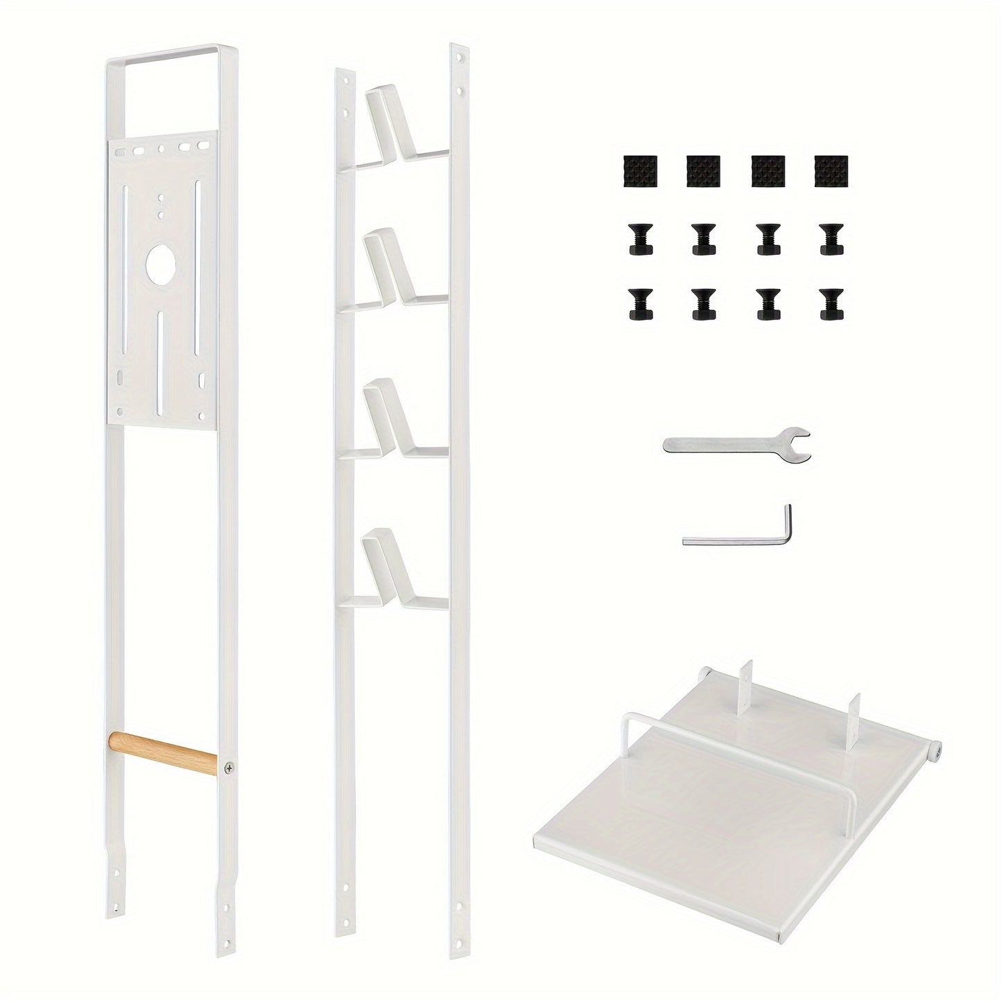 Freestanding Cordless Vacuum Cleaner Floor Stand Rack Holder Roller Movable For Dyson V6 7 8 10 Xiaomi