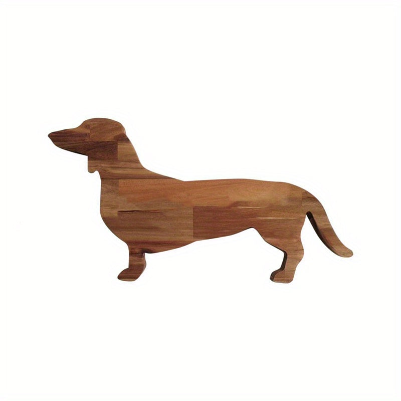 39.88 cm Dachshund Dog Dinner Plate Cheese Board Cutting Charcuterie Board Cute Christmas Dinner