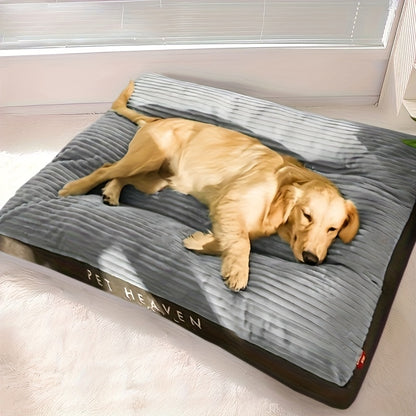 120cm 4XL Dog Bed Dog Crate Mattress - Large Dog Mat Washable Pet Crate Bed, Warm Dog Sofa with Anti-Slip Bottom, Pet Pillow Cushion for Dog Cat