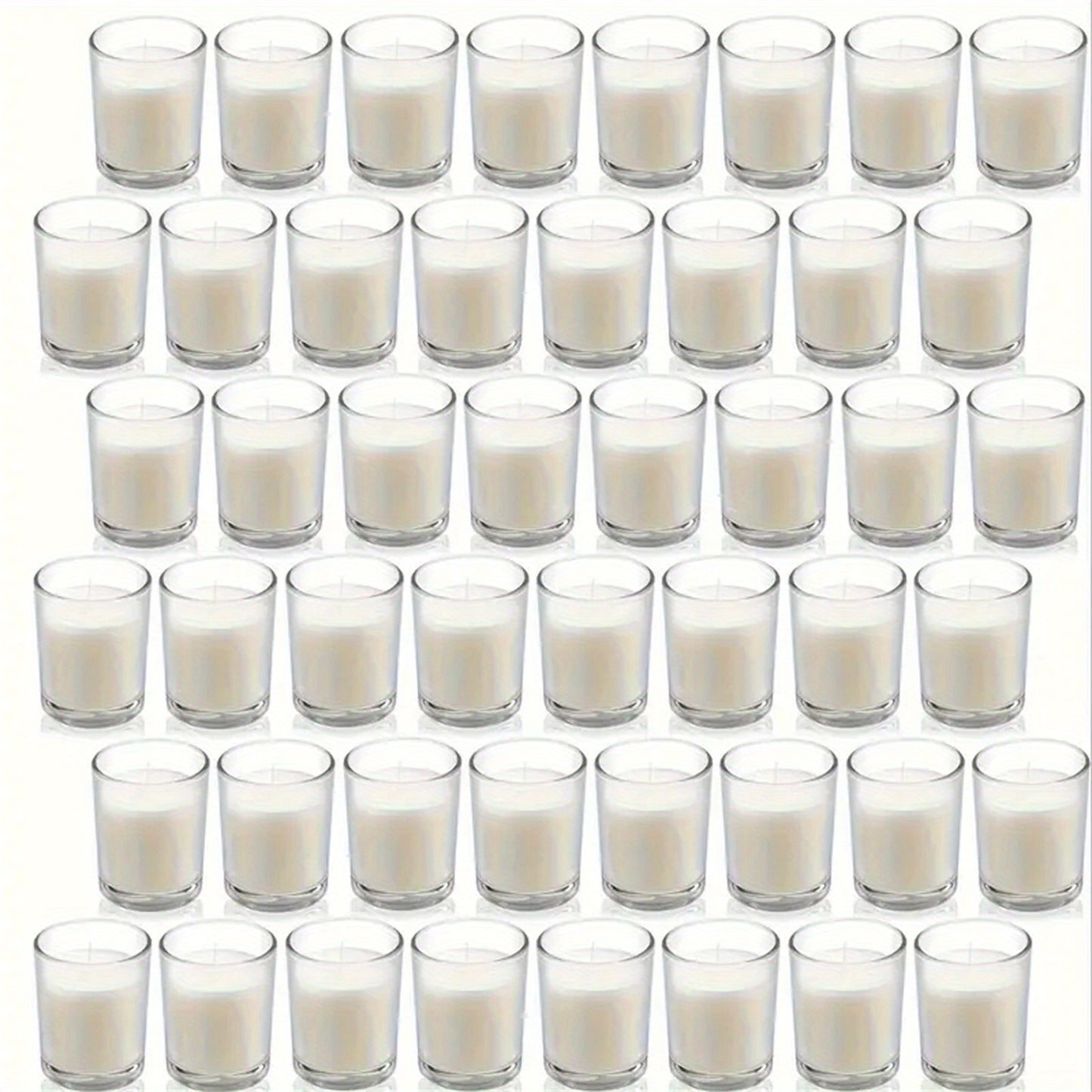 12pcs Clear Candle Jars for Making Candles, 220Ml Glass Candle Jars with Wood Lids, Candle Containers for, Gifts, Home Decoration