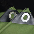 Heavy Duty Waterproof & UV-Resistant Canvas Tarpaulin - All-Weatherproof Outdoor Cover with Reinforced Corners, Large Heavy-Duty Tarp for Camping, Construction, Agriculture - Available in 2x3m, 3x3m, 3x4m, 4x6m, 10m - Includes Bonus Nylon Rope - Ide