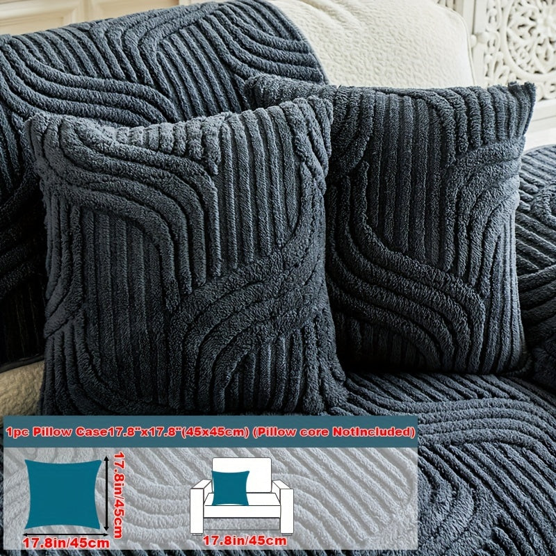 Luxury Pet-Friendly Sofa Cover 1pc - Plush Non-Slip Protector with Claw-Resistant Fabric | 300GSM Breathable Polyester for Sectional Couches
