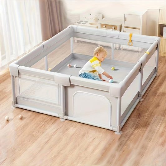 Child Playpen - A Safe Space for Kids, Activity Hub for Toddlers & Indoor Safety Zone. Endorsed by Australian Mothers, This Portable Play Area Is Ideal for Crawling, Learning, And Fun. Convenient Storage Design - Ample Baby Barrier for Home