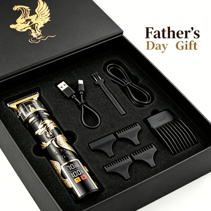 WEEME 4pcs/3pcs/1pc Beard Trimmer, Hair Clippers Men'S Shaver Electric Razor, Cordless Barber Clippers And Trimmers Set, Hair Cutting Kit for Men Grooming, Home And Barber Use, Precision Styling Tools, Ideal Father'S Day Gift