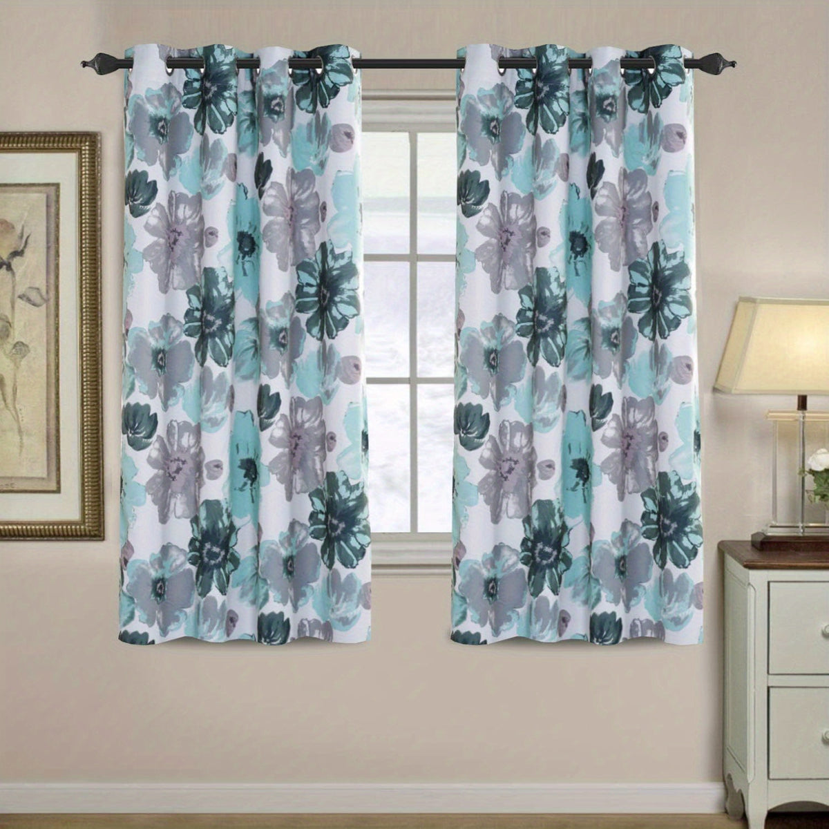 Modern Brown Blackout Curtain Set – for Living Room – additional product view 50