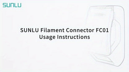 SUNLU Official 3D Filament Connector Up to 240°C Filament Connector for 3D Printer Filament, Compatible with PLA PCL ABS PETG PA/PC Filament, Pack Of 200 PTFE Sleeve