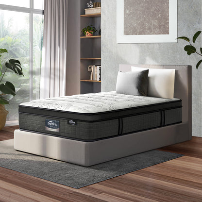 Bedra Double Mattress King Single Queen Bed Latex Foam 9 Zone 34cm