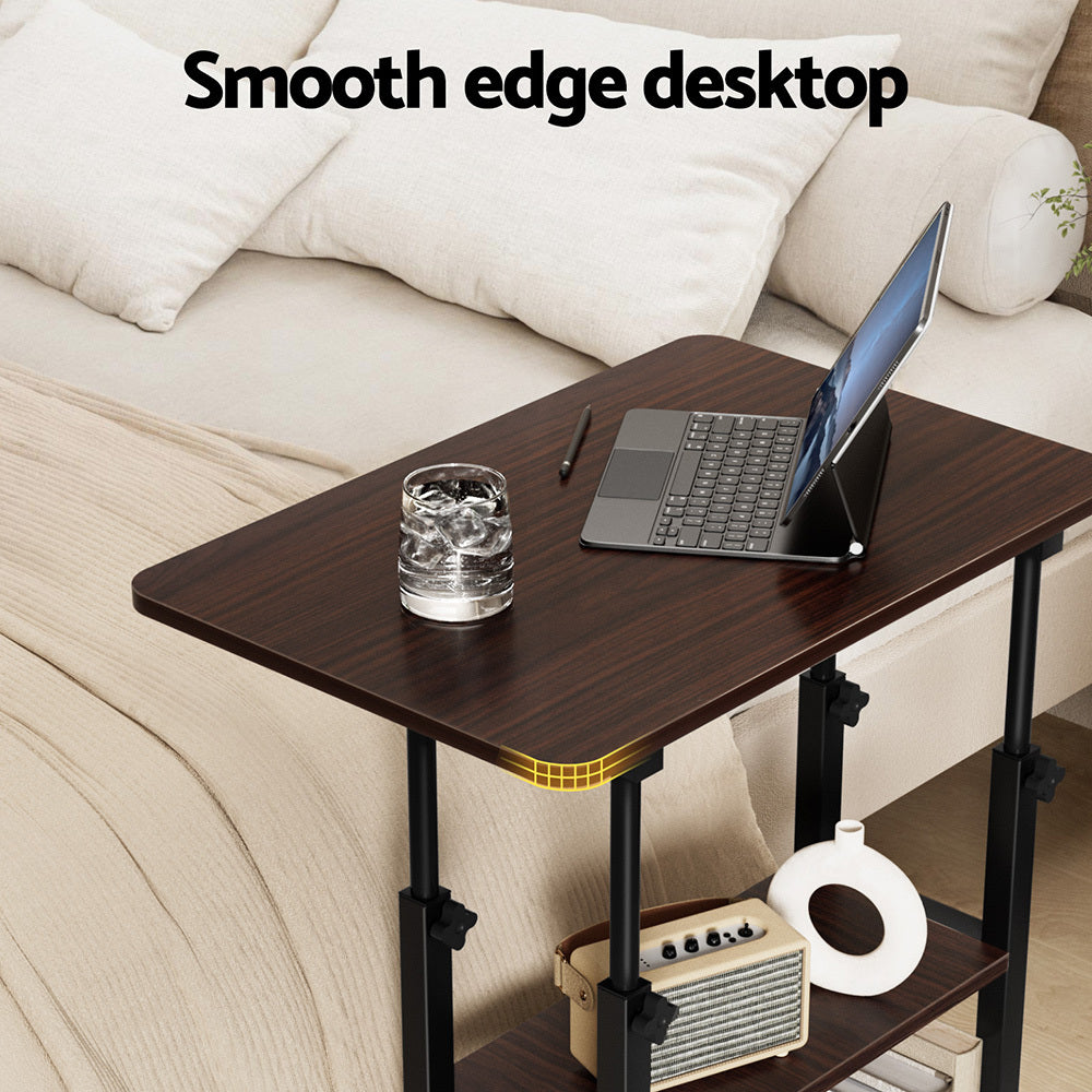 Artiss Laptop Desk Height Adjustable Mobile Workstation Computer Desks 60CM