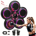 Smart Music Wall Drilling Machine with Gloves - Perfect for Agility And Fitness Training, Suitable for Home Gym Workouts, Best for Christmas, Perfect for Thanksgiving