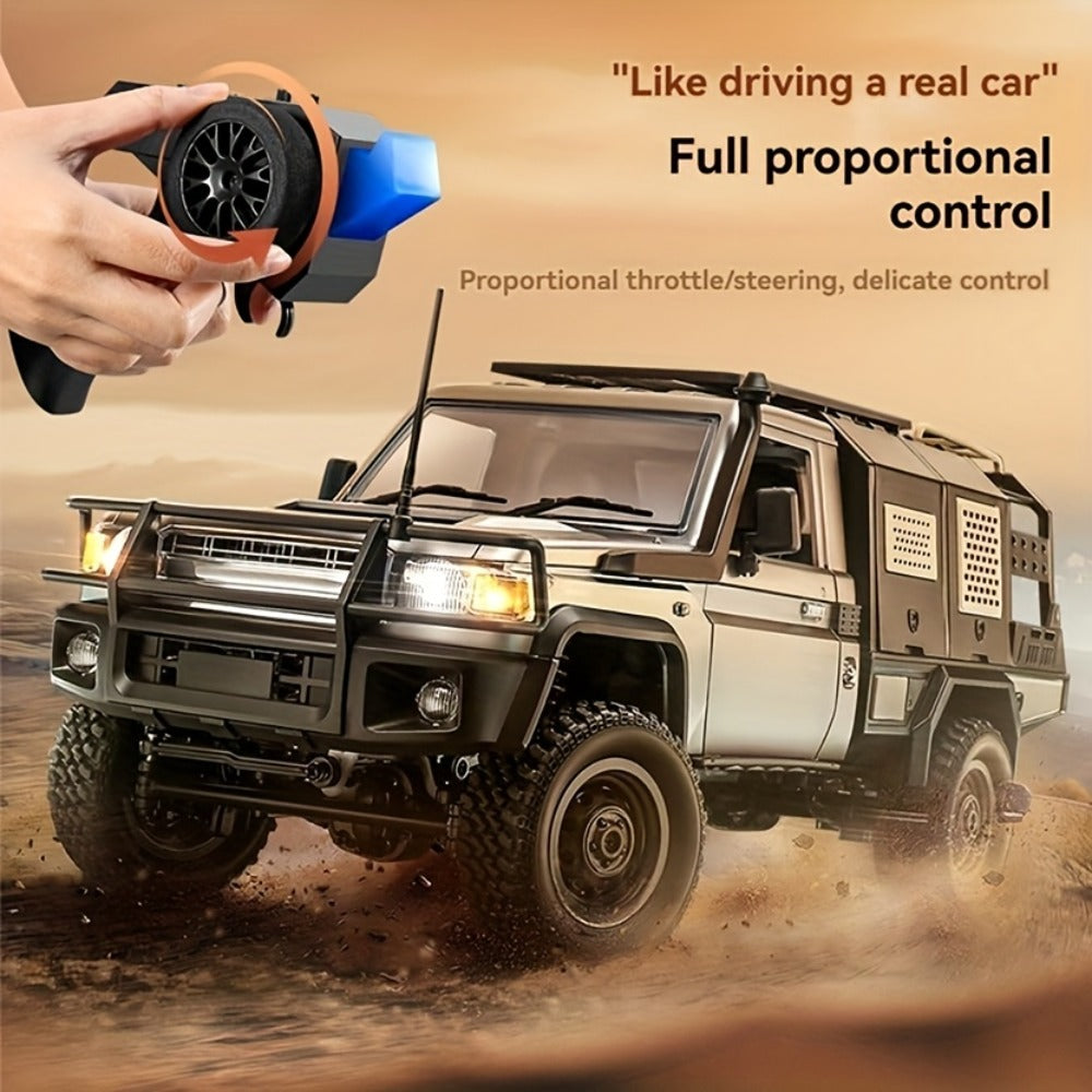 1:12 4WD RC Pickup Truck – Remote-Controlled Construction Toy – alternate design view