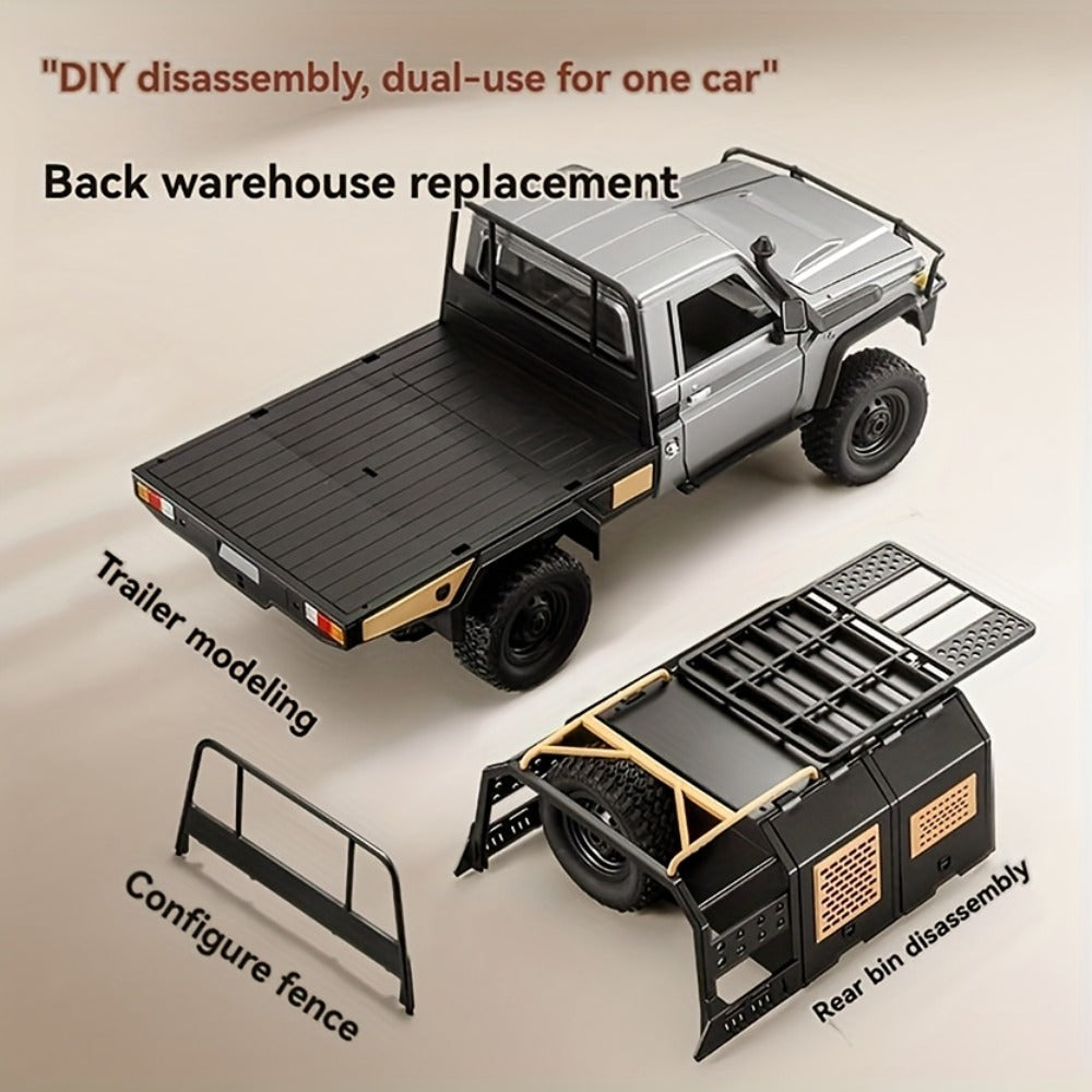 1:12 4WD RC Pickup Truck – Remote-Controlled Construction Toy – additional product view 9