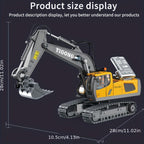 1:18 RC Excavator – Remote-Controlled Construction Toy – alternate product view