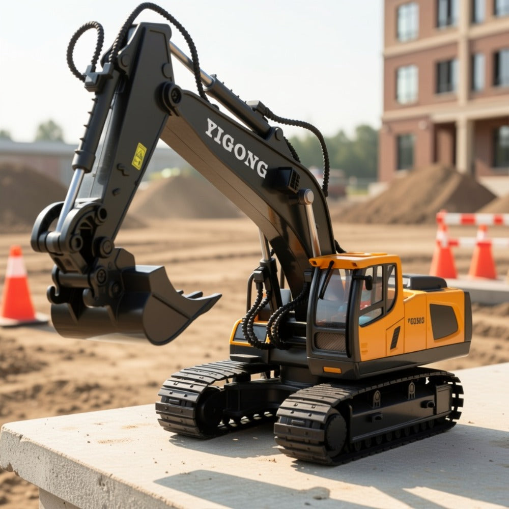 1:18 RC Excavator – Remote-Controlled Construction Toy – additional product view 9