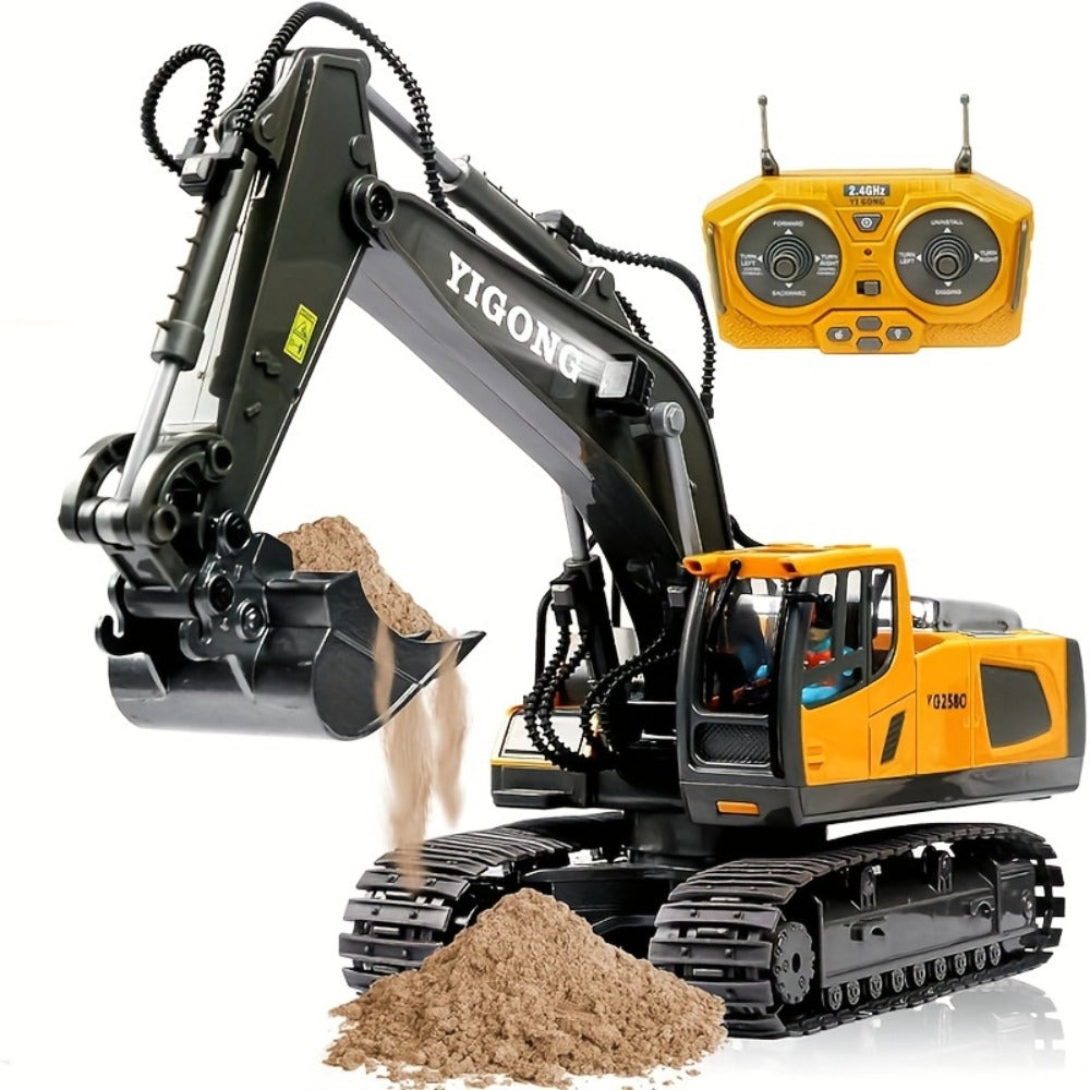 1:18 RC Excavator – Remote-Controlled Construction Toy – main product view