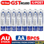1.2V USB Rechargeable Battery Set - remotes, toys and household – additional product view