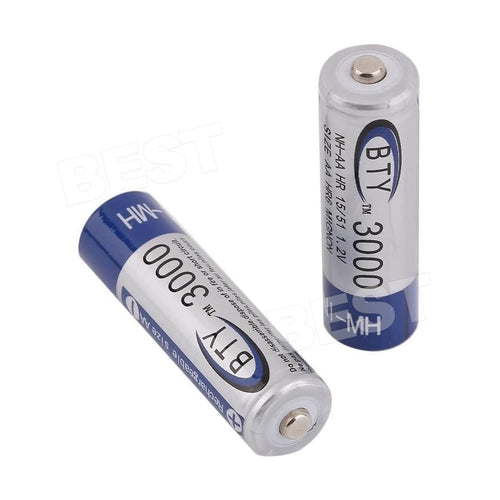 1.2V USB Rechargeable Battery Set - remotes, toys and household – alternate product view