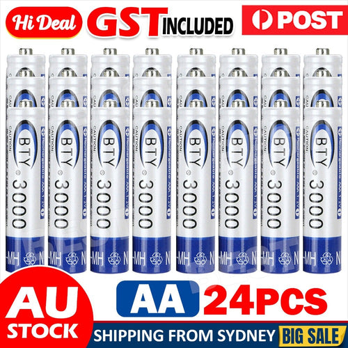 1.2V USB Rechargeable Battery Set - remotes, toys and household – main product view