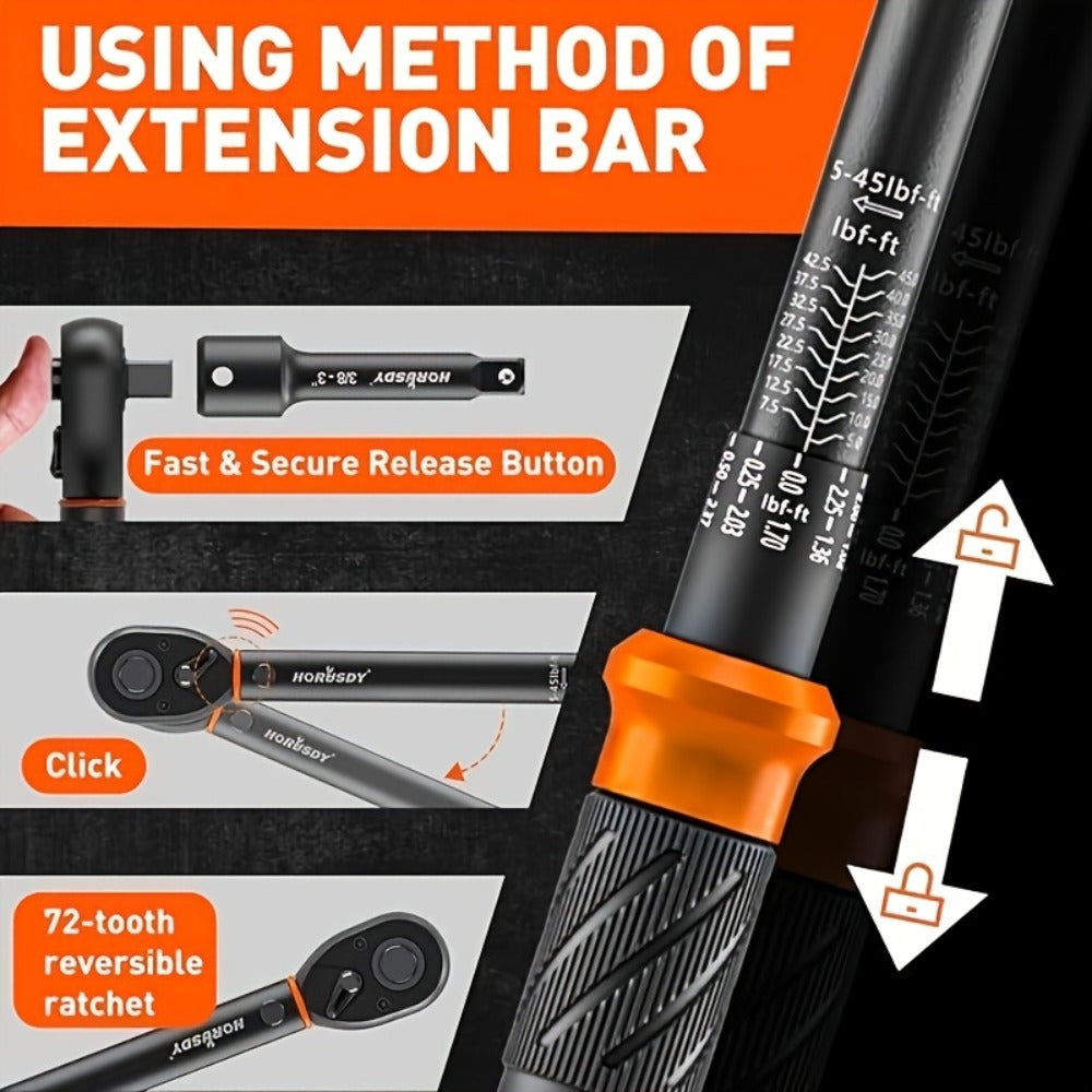 1/4" Drive Metric Wrench Set product detail 6