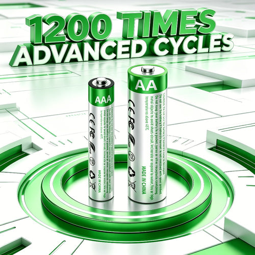 USB-C Rechargeable AA and AAA Battery Set detail view 2 for Australian shoppers