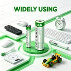USB-C Rechargeable AA and AAA Battery Set detail view 3 for Australian shoppers