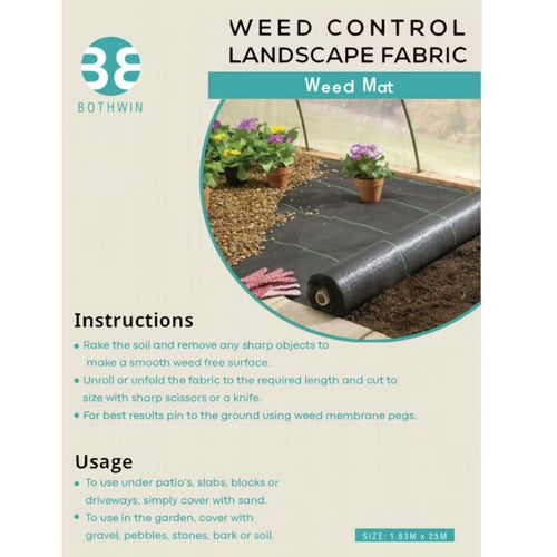 1.83 x 25 Meters Garden Weed Mat product detail 2