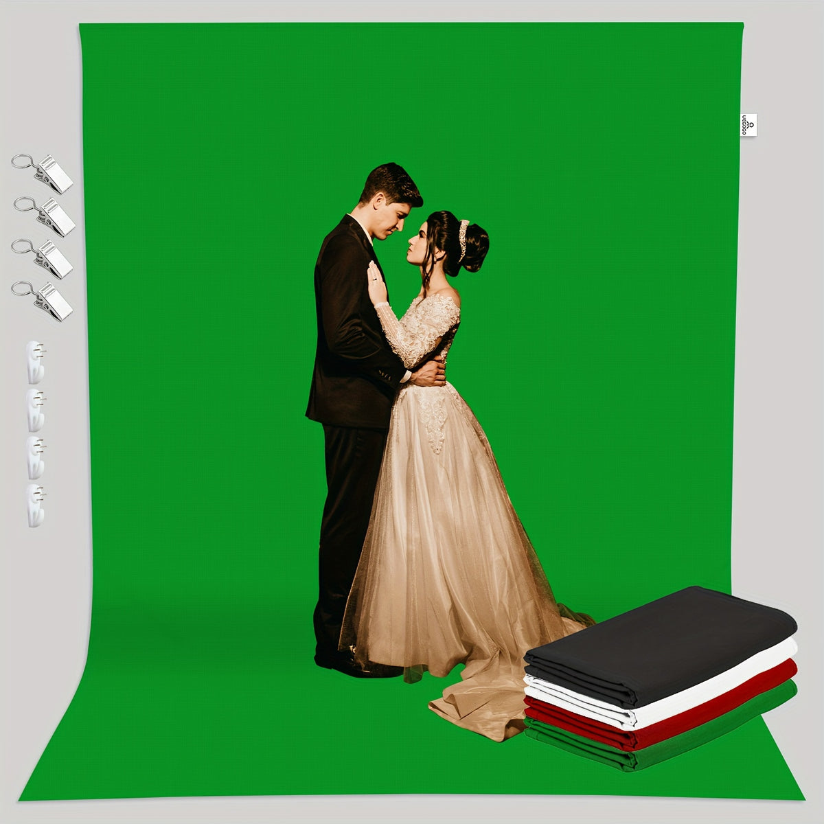 1 Piece Adjustable Photography Backdrop Stand - portraits, parties – additional product view 11
