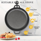 1-Piece Cast Iron Frying Pan product detail 8