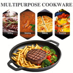 1-Piece Cast Iron Frying Pan product detail 2