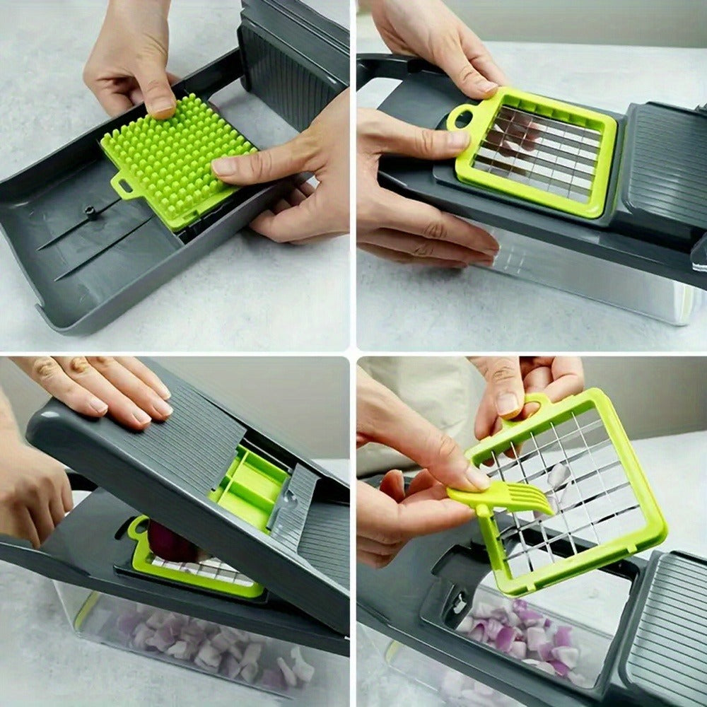 1-Piece Multi-Blade Vegetable Chopper product detail 4