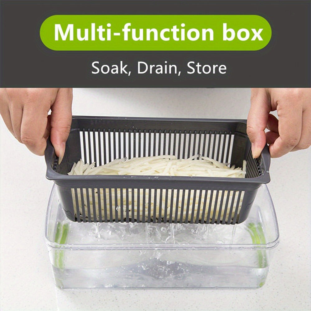 1-Piece Multi-Blade Vegetable Chopper product detail 5