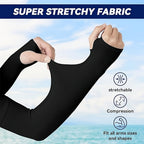 10 Pairs Cooling Sports Arm Sleeves - White for Australian Homes – alternate product view