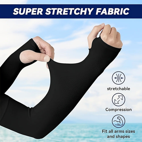 10 Pairs Cooling Sports Arm Sleeves - White for Australian Homes – alternate product view