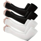 10 Pairs Cooling Sports Arm Sleeves - White for Australian Homes – additional product view 10