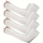 10 Pairs Cooling Sports Arm Sleeves - White for Australian Homes – additional product view 11