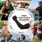 10 Pairs Cooling Sports Arm Sleeves - White for Australian Homes – additional product view 9