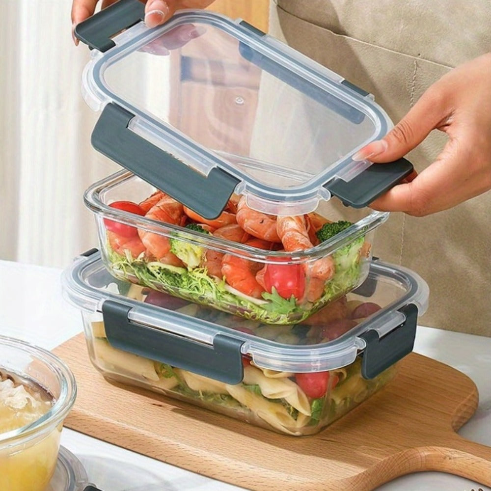 10-Piece Airtight Glass Food Storage Container Set product detail 10