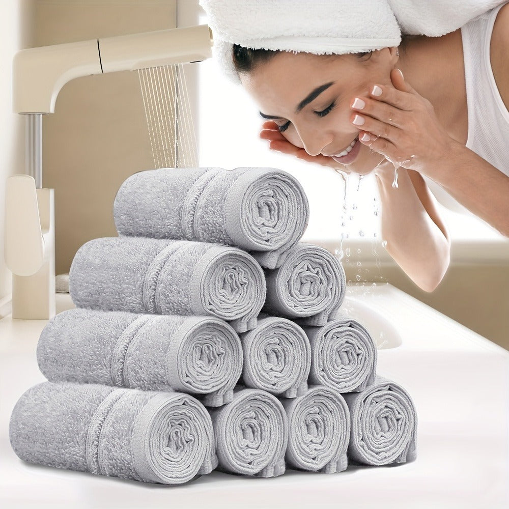 10-Piece Cotton Bath Towel Set product detail 14