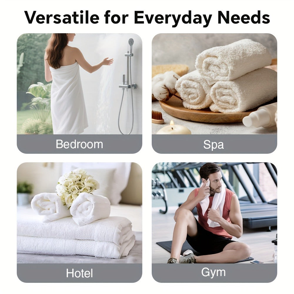 10-Piece Cotton Bath Towel Set product detail 25