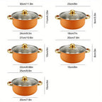 10-Piece Stainless Steel Cookware Set product detail 4