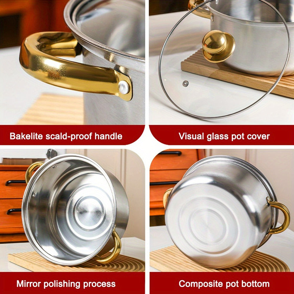 10-Piece Stainless Steel Cookware Set product detail 10