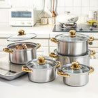 10-Piece Stainless Steel Cookware Set product detail 13