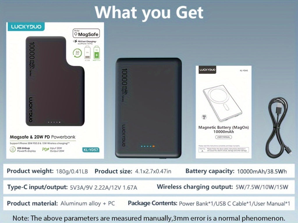 Magnetic Power Bank detail view 26 for Australian shoppers