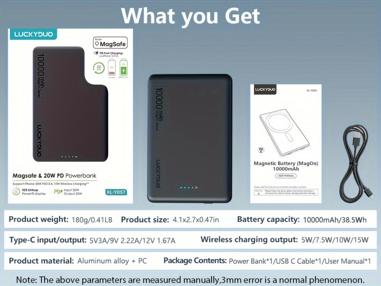 Magnetic Power Bank detail view 26 for Australian shoppers