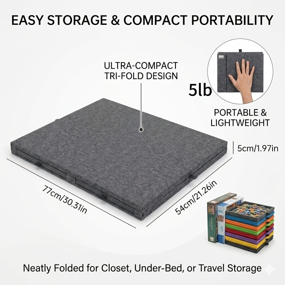 Foldable Puzzle Board with Six Drawers detail view 3 for Australian shoppers