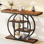104.9cm Narrow Console Table – Entryway Storage & Sofa Display – additional product view 9
