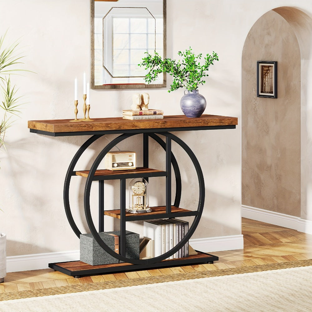 104.9cm Narrow Console Table – Entryway Storage & Sofa Display – main product view