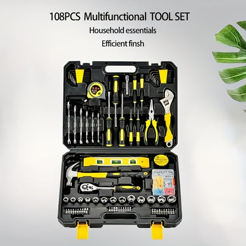 108-Piece Home Repair Tool Kit for home and workshop projects