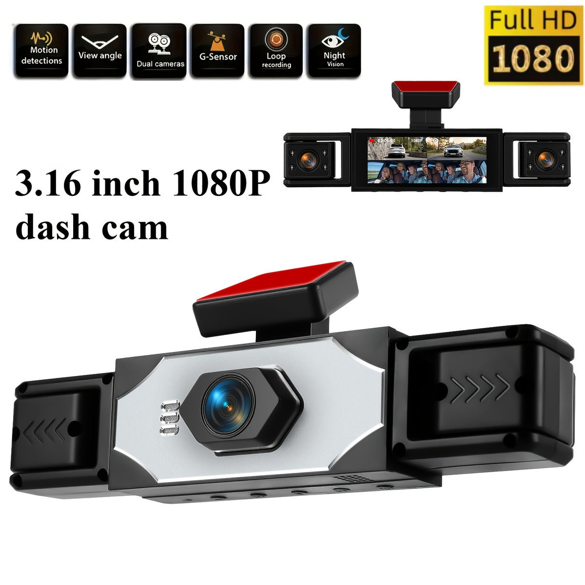 1080P Car Dash Cam product detail 24