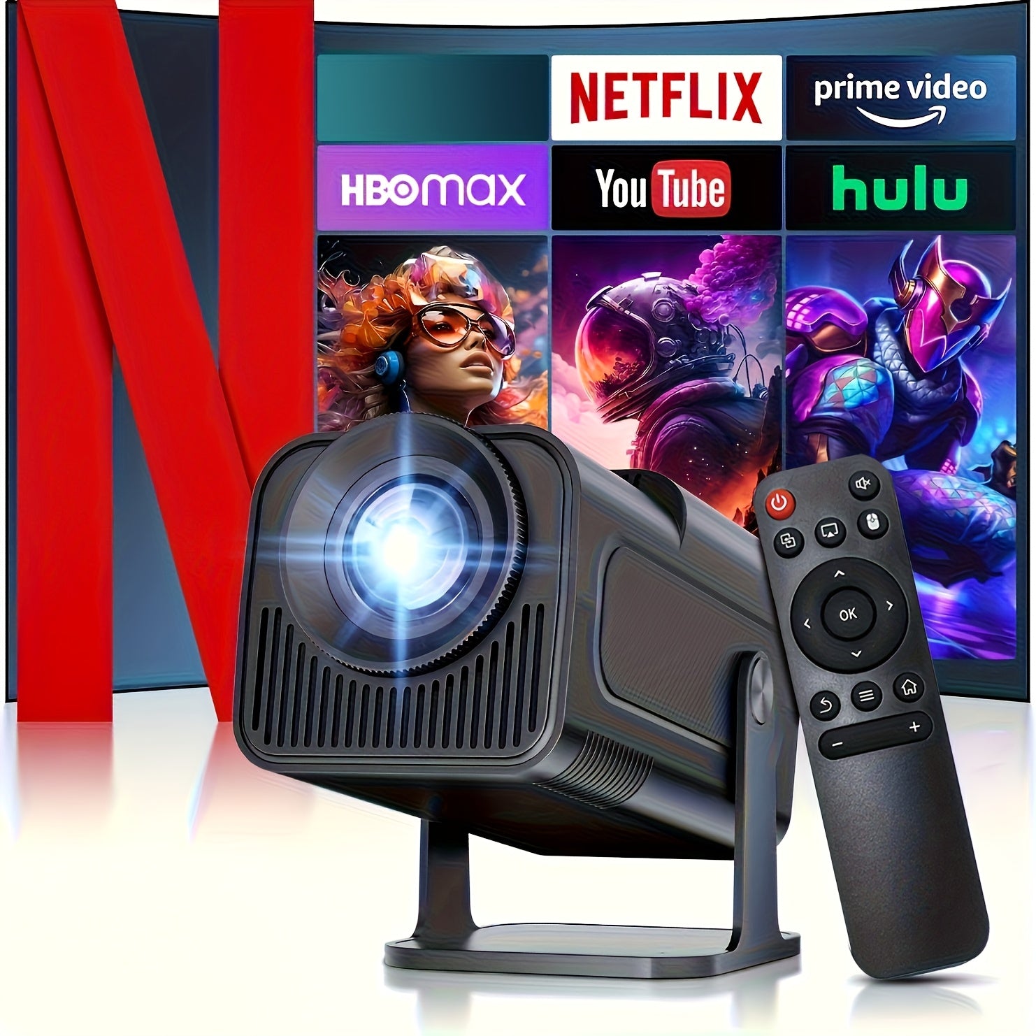 1080P Smart Portable Projector detail view 15 for Australian shoppers